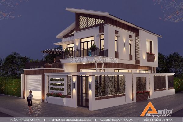 Thiết kế mẫu biệt thự 2 tầng 1 tỷ đẹp đến ngỡ ngàng