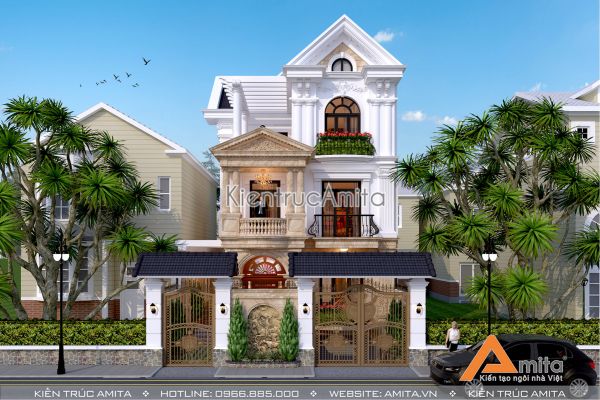 Tổng hợp những mẫu thiết kế biệt thự 8x13m siêu đẹp và ấn tượng