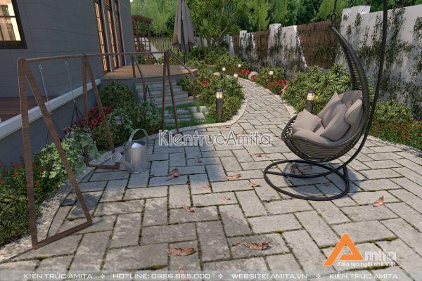 Biệt thự hiện đại có bể bơi (CĐT: Ông Kiết  - Bình Dương) BT21076