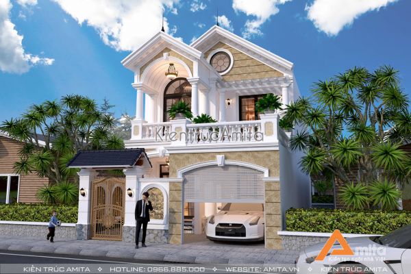 Mẫu thiết kế biệt thự mini 2 tầng đẹp mà bạn tìm kiếm đây rồi!