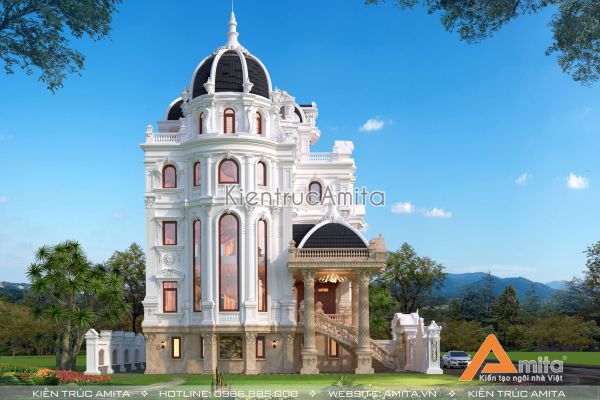 Mẫu lâu đài kiểu Pháp tân cổ điển khẳng định đẳng cấp BT52295