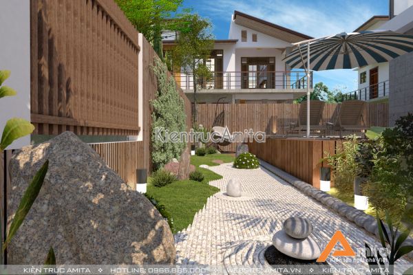 Thiết kế biệt thự 3 tầng hiện đại (CĐT: Ông Hưng - Quảng Trị) BT31190