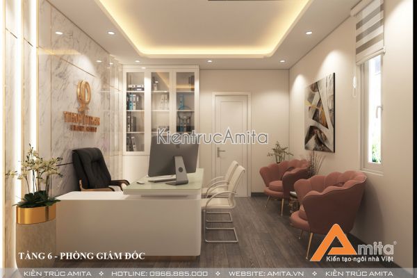 Thiết kế thẩm mỹ viện hiện đại tại 163 Hàng Bông  -  Hà Nội KT61301