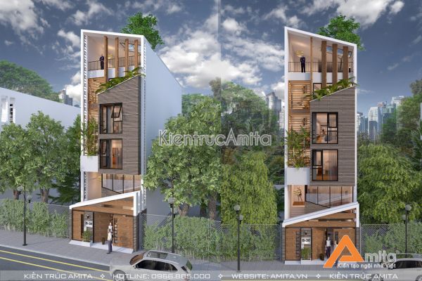 Thiết kế nhà lô phố hiện đại đẳng cấp ( CĐT: Ông Phúc - Hải Dương) KT61191