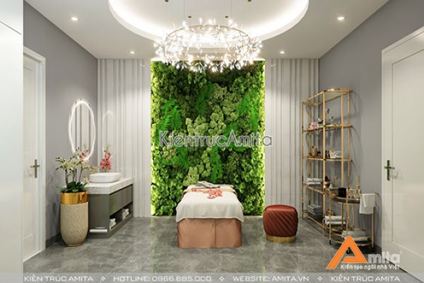 Nội thất spa hiện đại không gian sang trọng (CĐT: Bà Thúy - Hà Nội) NT11022