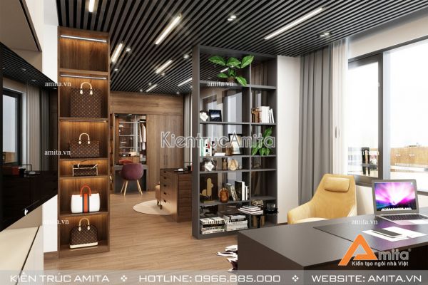 Mẫu nội thất biệt thự phong cách hiện đại NT11024