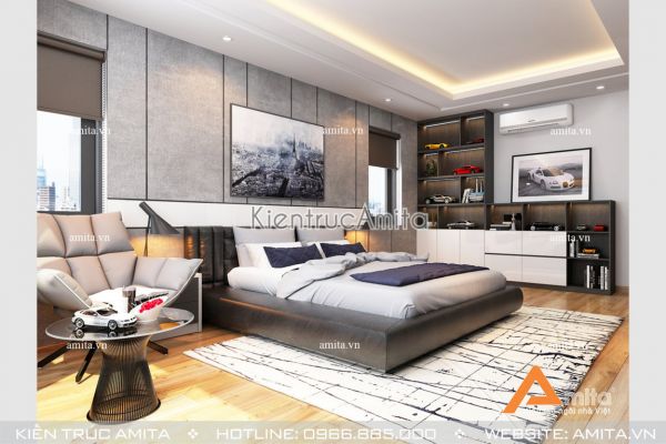 Mẫu nội thất biệt thự phong cách hiện đại NT11024