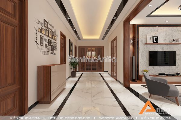 Thiết kế nội thất đẹp phong cách hiện đại tinh tế sang trọng NT11025