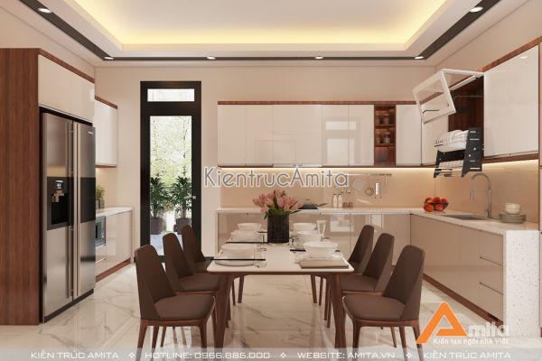 Thiết kế nội thất đẹp phong cách hiện đại tinh tế sang trọng NT11025