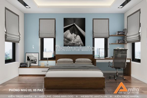 Mẫu nội thất biệt thự đẹp phong cách hiện đại NT11028 