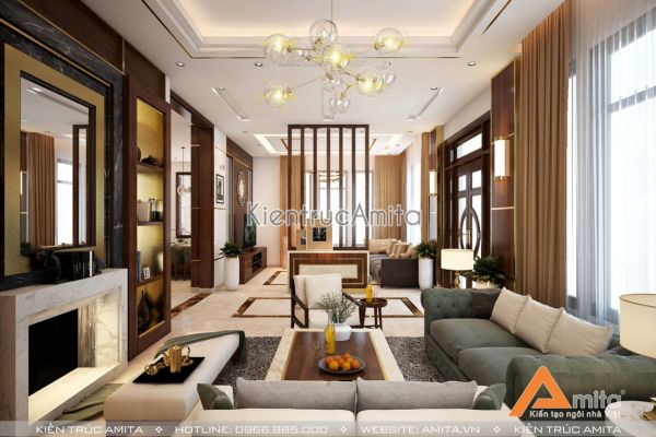 Trang trí không gian nội thất hiện đại cao cấp NT11032