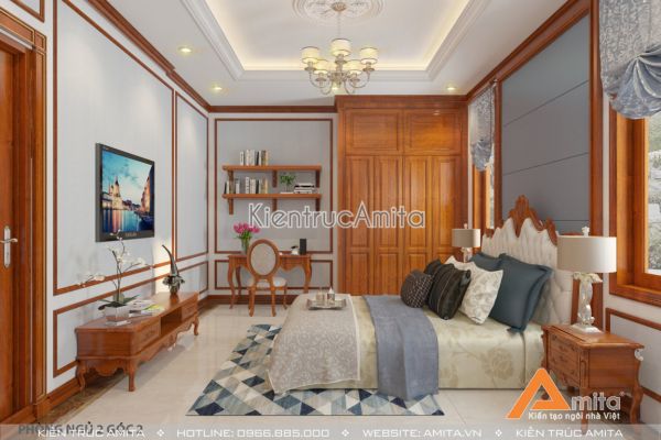 Thiết kế nội thất đẹp phong cách tân cổ điển sang trọng NT12027