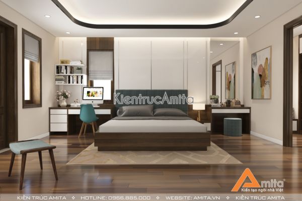 Mẫu nội thất biệt thự tân cổ điển kết hợp hiện đại đẹp hoàn mỹ NT12031