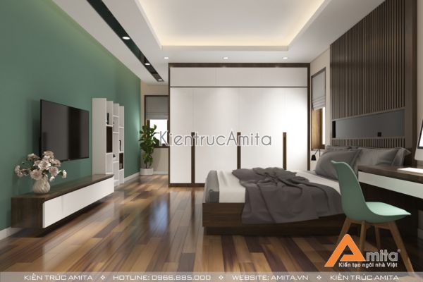 Mẫu nội thất biệt thự tân cổ điển kết hợp hiện đại đẹp hoàn mỹ NT12031