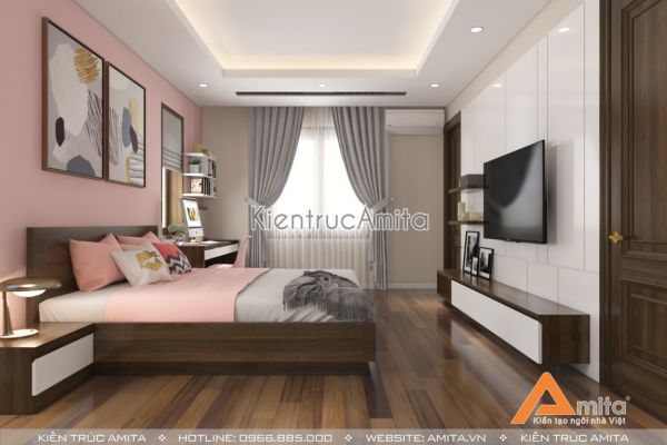 Mẫu nội thất biệt thự tân cổ điển kết hợp hiện đại đẹp hoàn mỹ NT12031