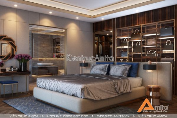 Thiết kế nội thất căn hộ hiện đại  Duplex Mandarin 2 NT21035