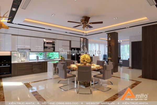 Thiết kế nội thất căn hộ Penthouse tuyệt đẹp NT21036