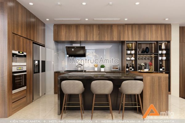 Nội thất căn hộ Penthouse chung cư Paragon đẹp tinh tế  NT21038