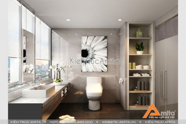 Nội thất căn hộ Penthouse chung cư Paragon đẹp tinh tế  NT21038