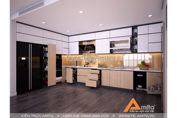 Thiết kế nội thất chung cư hiện đại, trẻ trung, năng động NT21043