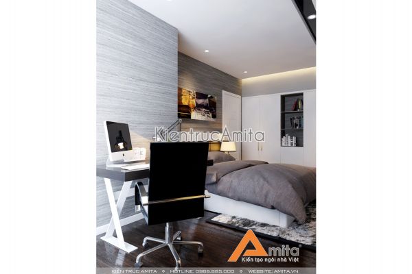 Thiết kế nội thất chung cư hiện đại, trẻ trung, năng động NT21043