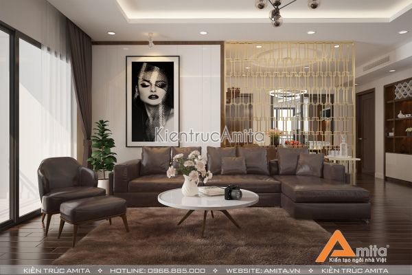 Mẫu nội thất chung cư 229 phố Vọng phong cách hiện đại NT21045