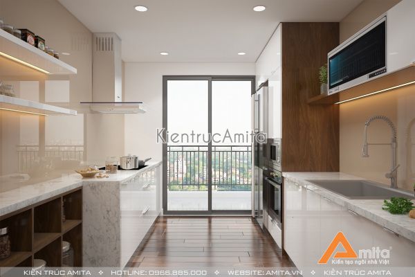 Mẫu nội thất chung cư 229 phố Vọng phong cách hiện đại NT21045