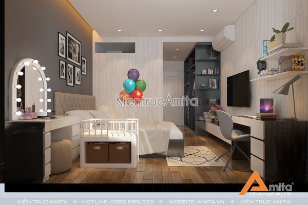 Thiết kế nội thất chung cư Mulbery Lane đẹp hiện đại  NT21047