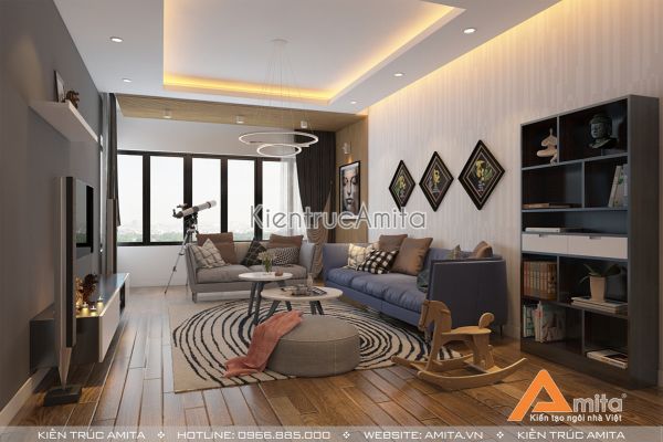 Thiết kế nội thất chung cư Mulbery Lane đẹp hiện đại  NT21047