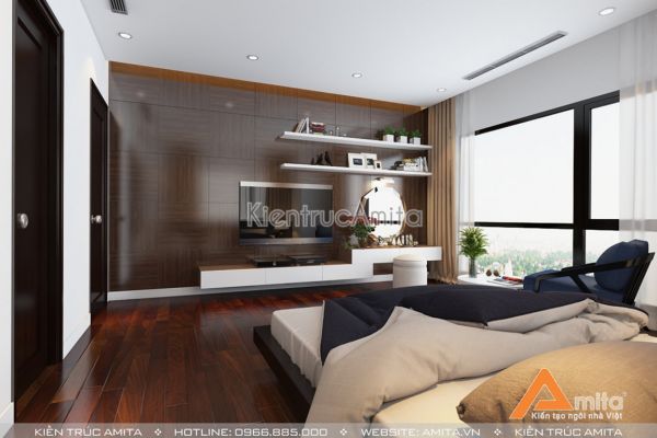 Mẫu nội thất chung cư Royal City hiện đại, đẹp mắt, ấn tượng NT21048