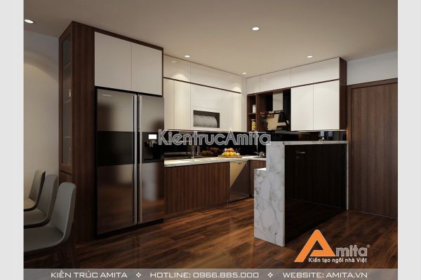 Khám phá cách thiết kế nội thất chung cư một phòng ngủ NT21052