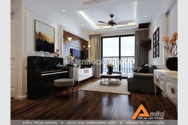 Nội thất chung cư Imperial Plaza thiết kế phong cách, cá tính NT21053