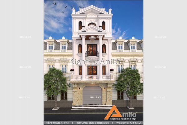 Đắm chìm trong vẻ đẹp của thiết kế nhà ống kiến trúc Pháp