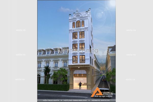 Đắm chìm trong vẻ đẹp của thiết kế nhà ống kiến trúc Pháp