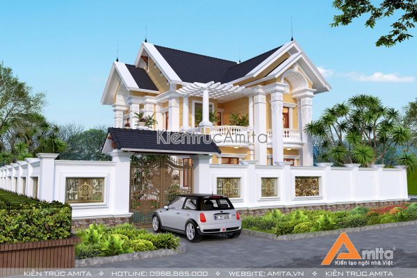 Chia sẻ những mẫu thiết kế biệt thự 10x10m đẹp và thu hút nhất hiện nay