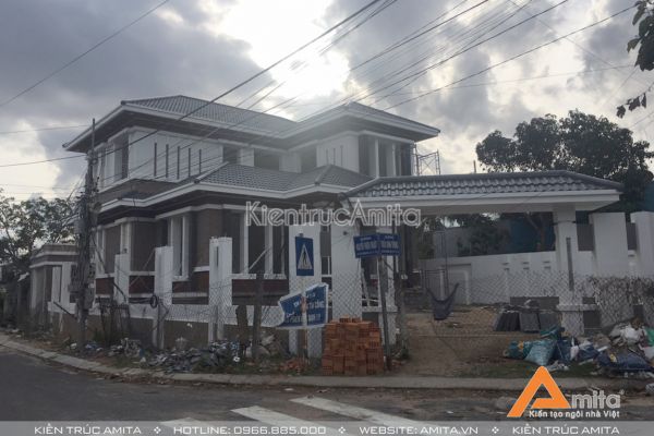 Thiết kế và thi công biệt thự hiện đại 2 tầng TC21010