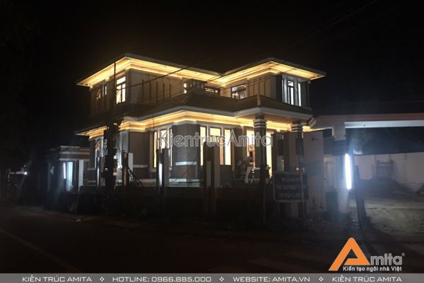 Thiết kế và thi công biệt thự hiện đại 2 tầng TC21010