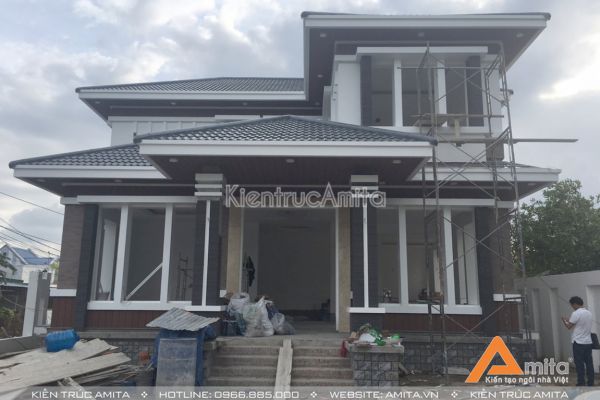 Thiết kế và thi công biệt thự hiện đại 2 tầng TC21010