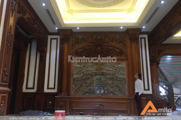 Thiết kế và giám sát thi công nội thất biệt thự 3 tầng TC32009