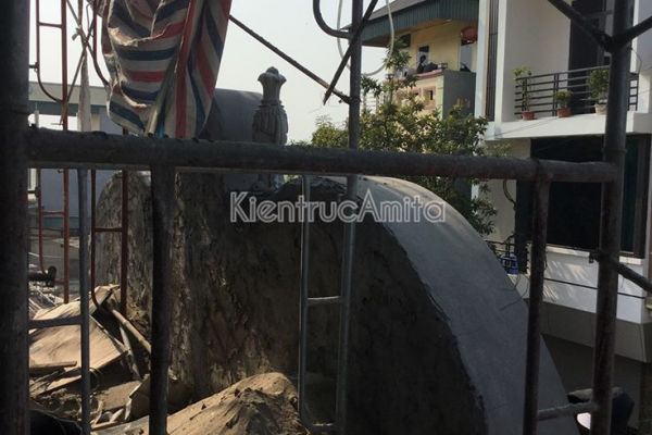 Giám sát thi công biệt thự 4 tầng tân cổ điển tại Phú Thọ TC42007