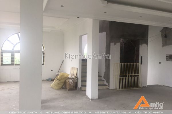 Thi công trọn gói biệt thự tân cổ điển 4 tầng TC42011