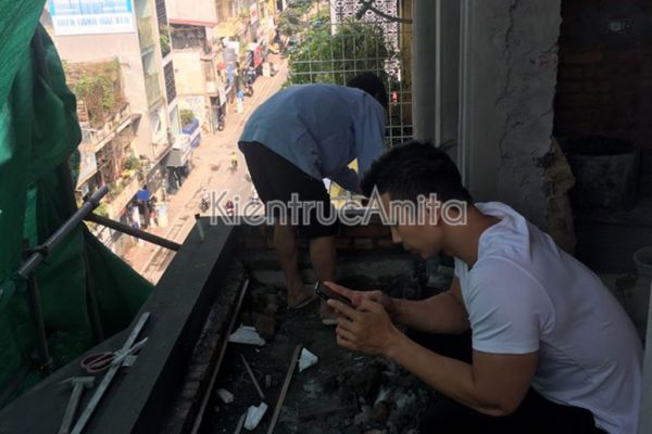Giám sát thi công nhà phố tân cổ điển tại Hà Nội TC82268