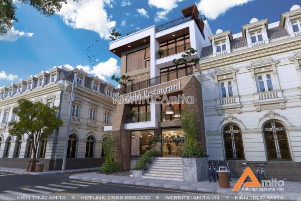 Mẫu thiết kế nhà hàng độc đáo (CĐT: bà Mai Anh - Hồ Chí Minh) KT51148