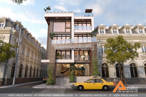 Mẫu thiết kế nhà hàng độc đáo (CĐT: bà Mai Anh - Hồ Chí Minh) KT51148