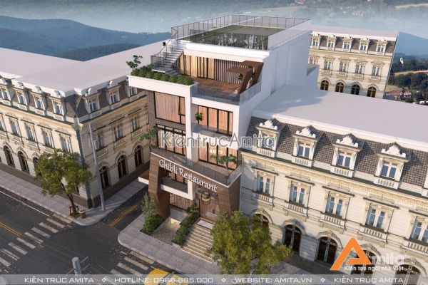 Mẫu thiết kế nhà hàng độc đáo (CĐT: bà Mai Anh - Hồ Chí Minh) KT51148