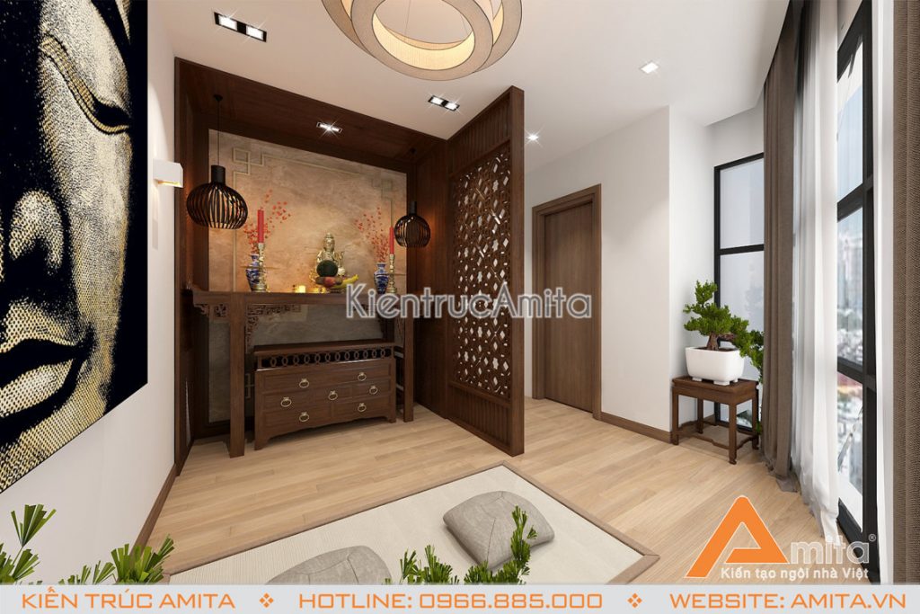 Cách đặt bàn thờ nhà ống theo phong thủy