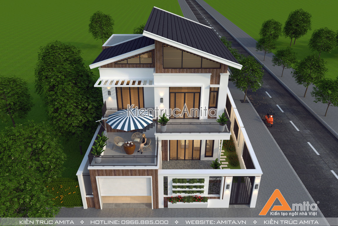 biệt thự 2 tầng 1 tỷ