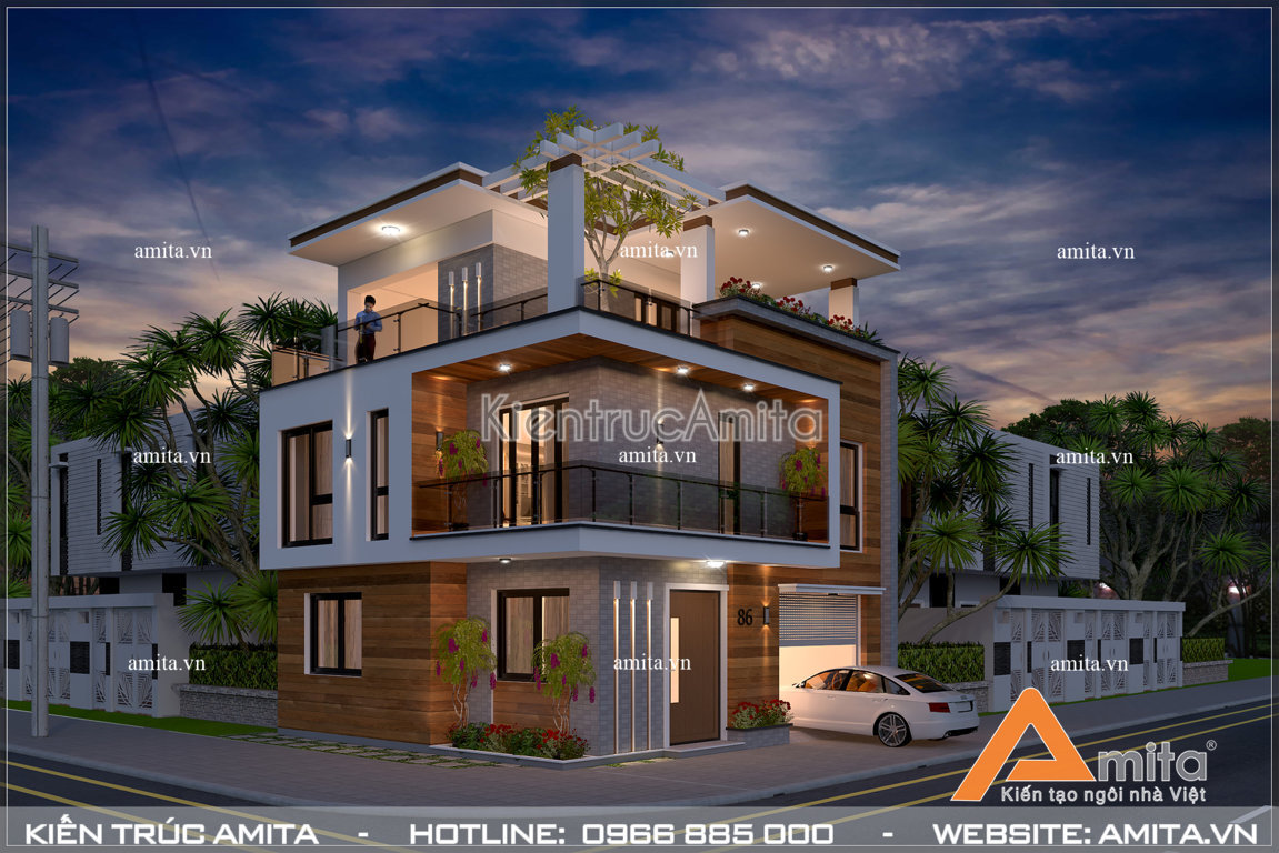 Nhà lô phố hiện đại