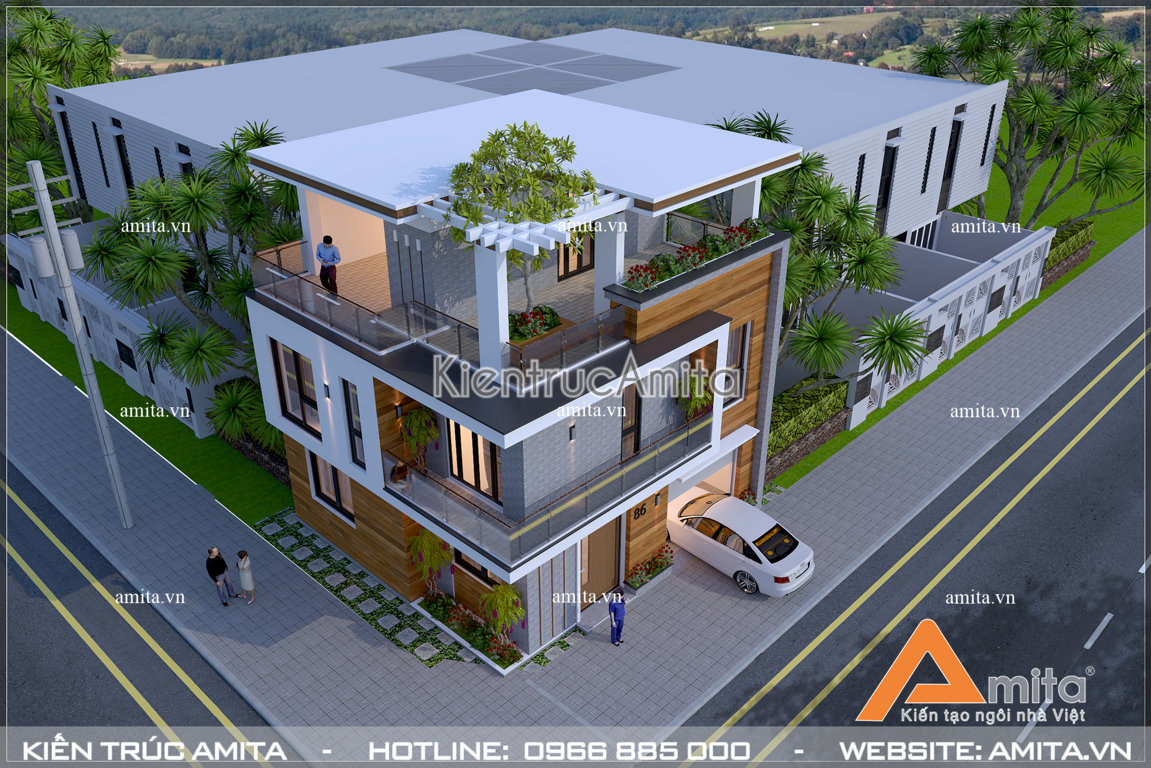 Nhà lô phố hiện đại