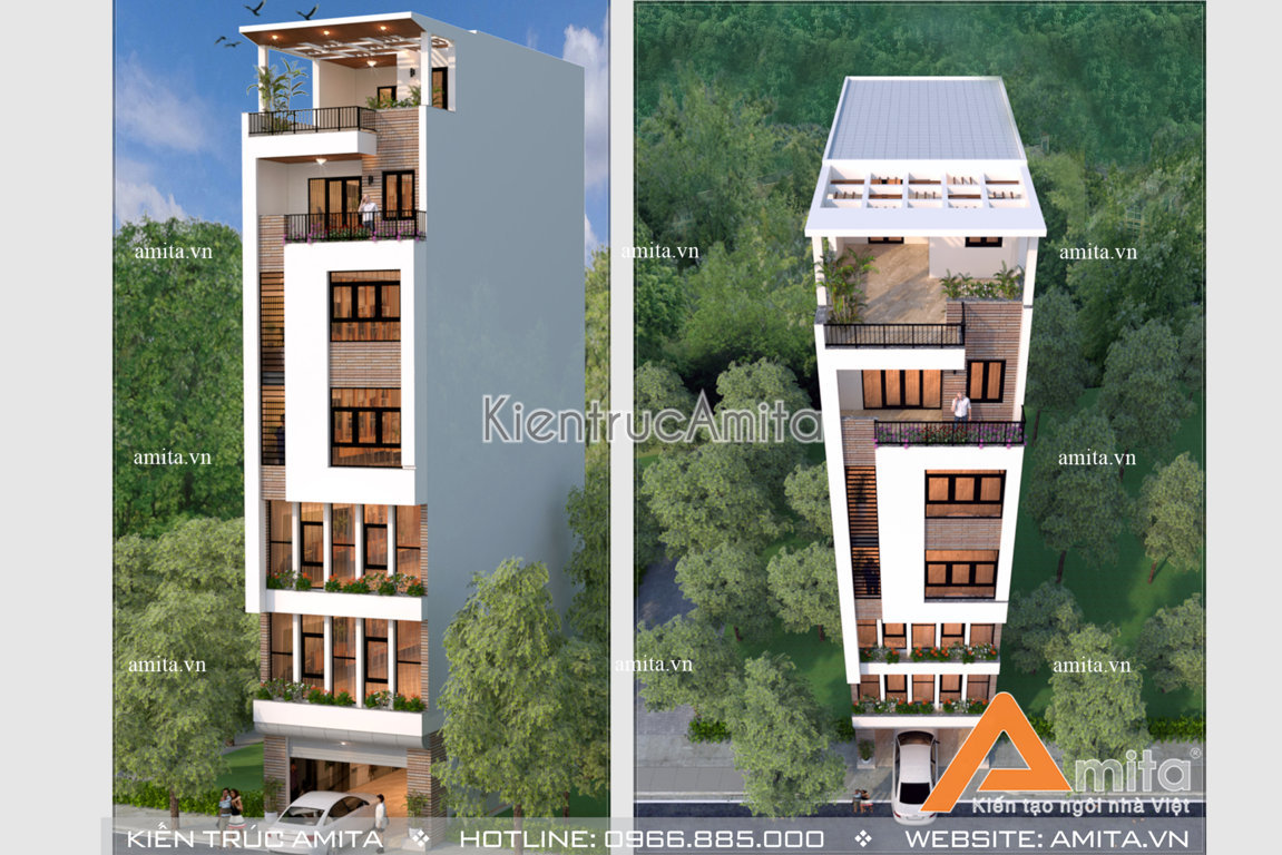 Nhà lô phố hiện đại